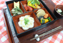 キッチンの手づくり料理